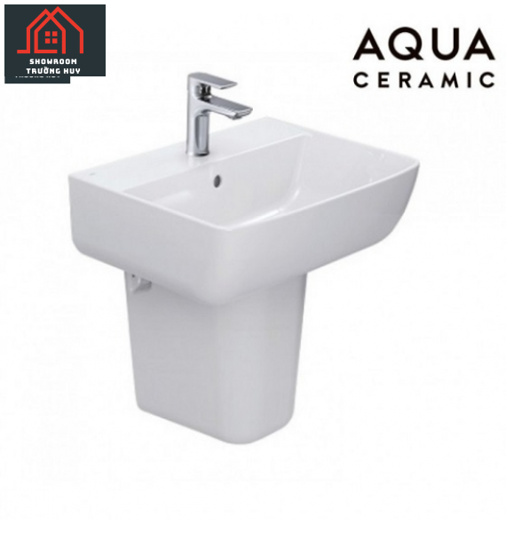 Chậu rửa treo tường kèm chân lửng Inax AL-312V -L298VC 