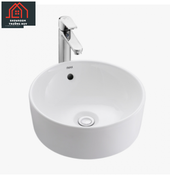 Chậu rửa treo tường kèm chân lửng Inax L-312V -L298VC