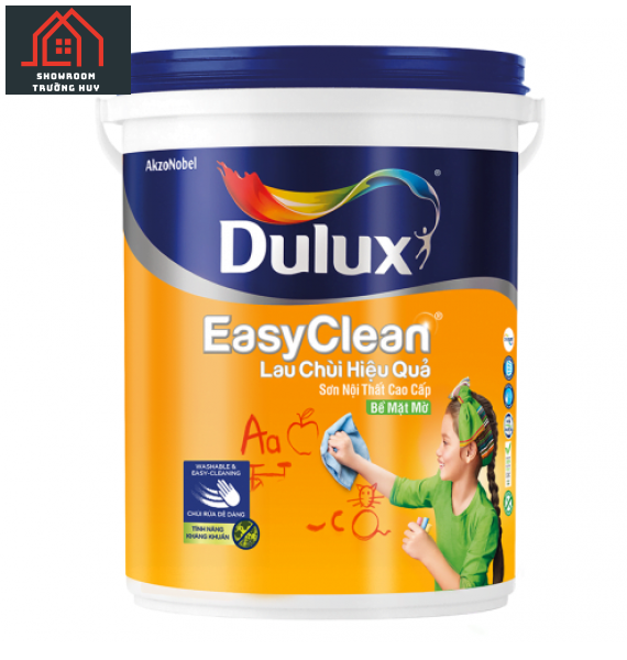 Sơn Dulux Easyclean lau chùi hiệu quả