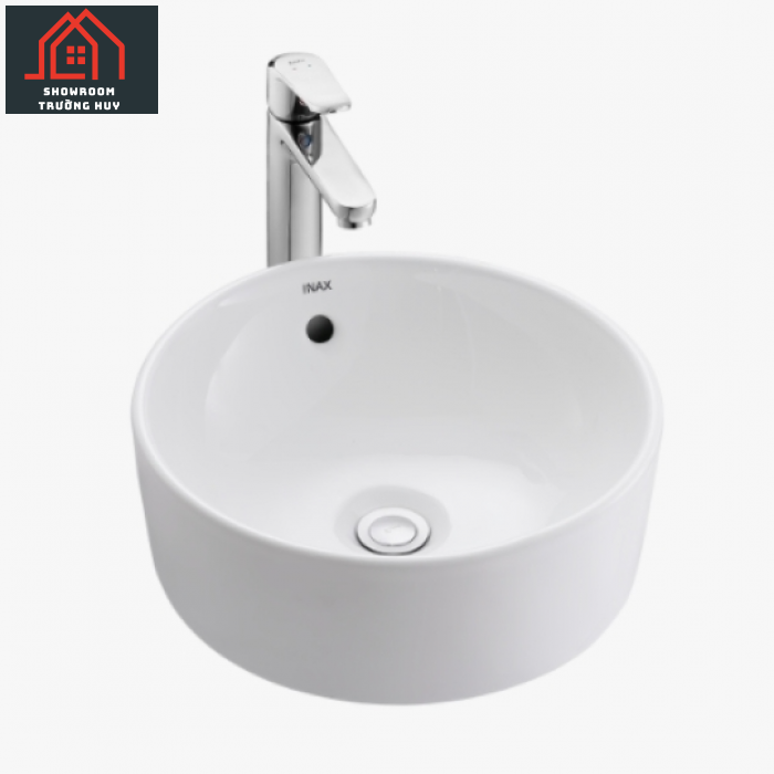 Chậu rửa treo tường kèm chân lửng Inax L-312V -L298VC